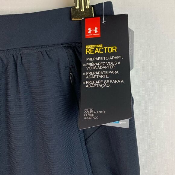 NWT under armour women’s black cold gear capri cropped pants leggings size xs - Picture 6 of 6